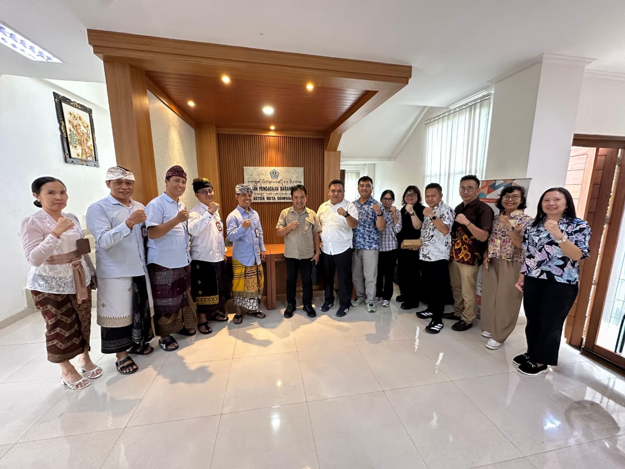 Kunjungan Kerja Bagian Pengadaan Barang/Jasa Kota Manado 