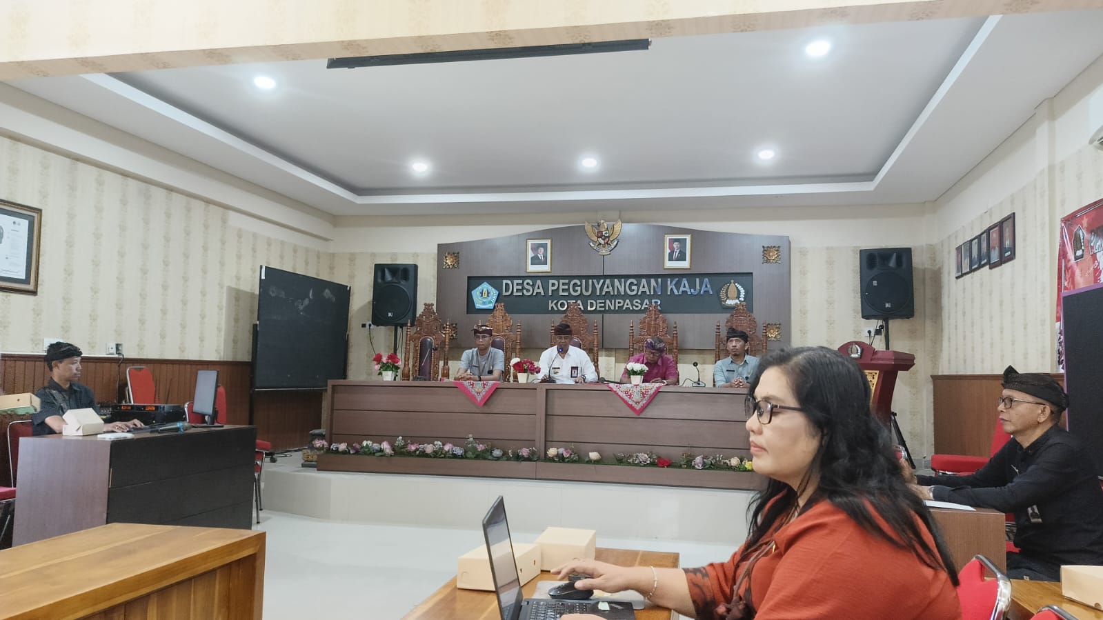 Pelatihan Peningkatan Kapasitas PKPKD, RPKD, TPK di Desa Peguyangan Kaja